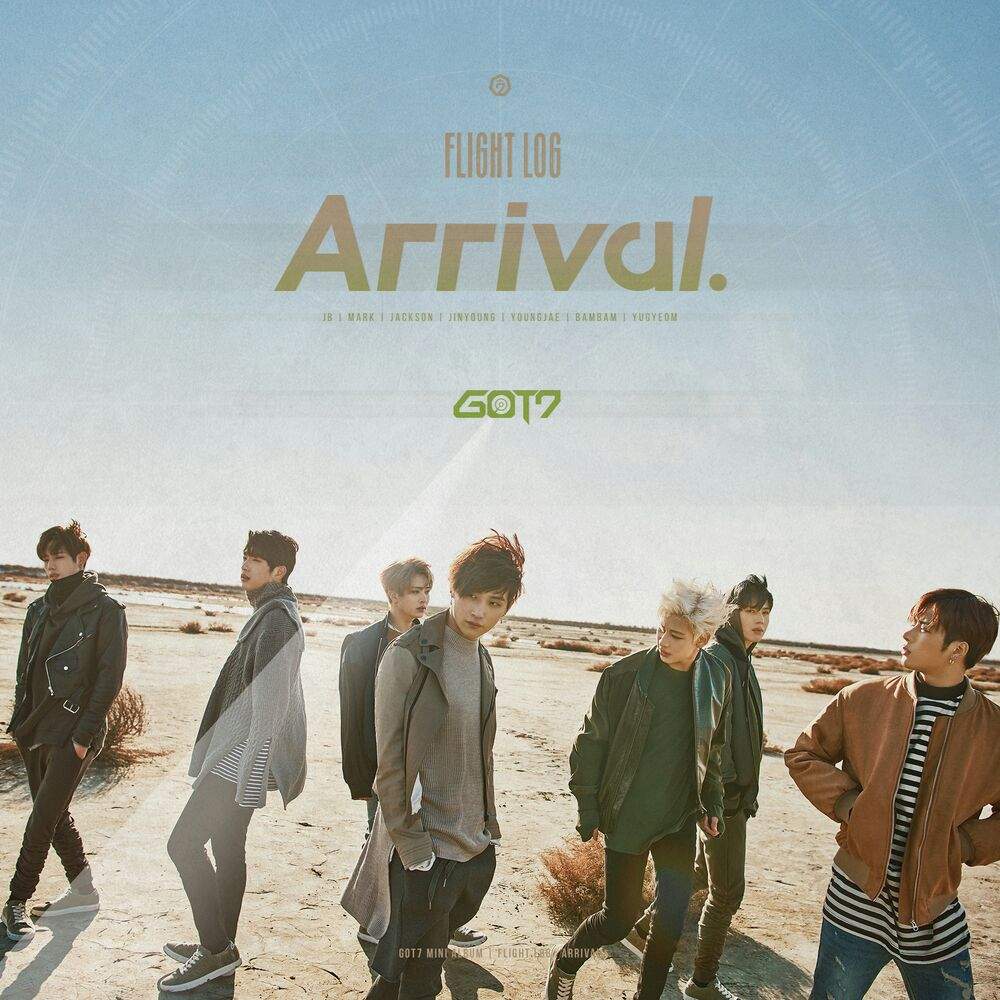 kpop_shop_online_GOT7 - Flight Log Arrival 8809269507716-1
