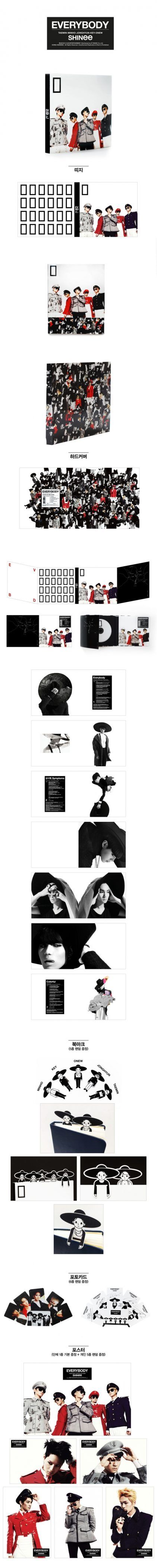 Shinee – Everybody (5th Mini Album) – Kpop.ro Shop