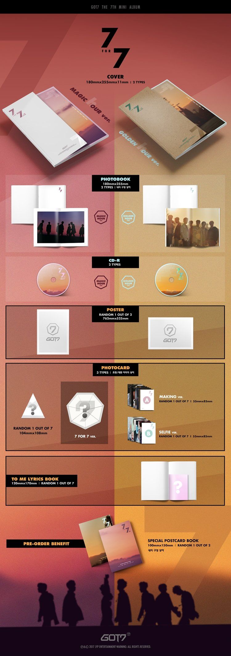 GOT7 – 7 For 7 – Kpop.ro Shop