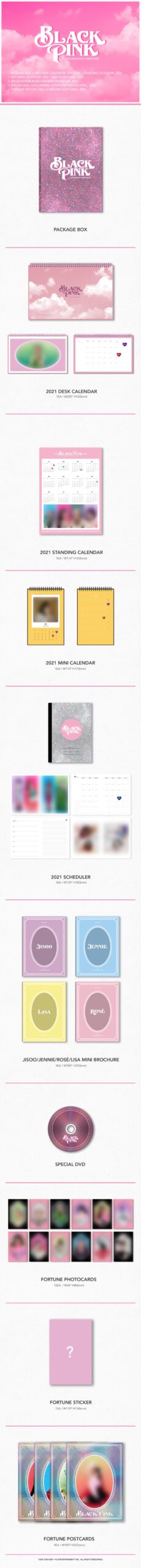 K-POP・アジア BLACKPINK 2021 SEASON'S GREETINGS Blackpink – 2021 Season's Greetings – Kpop.ro Shop