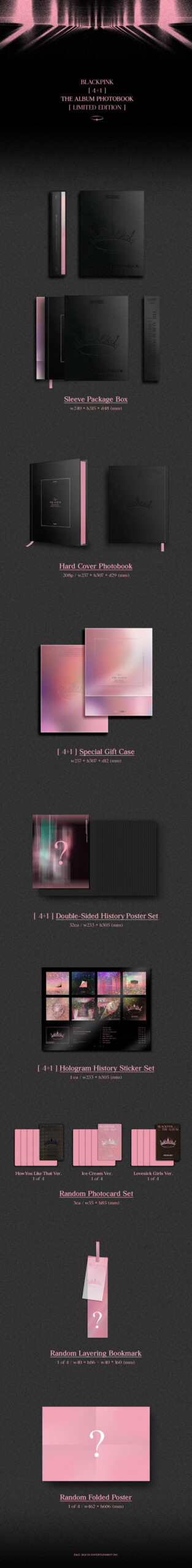 Blackpink – [ 4 + 1 ] The Album Photobook (Limited Edition) – Kpop