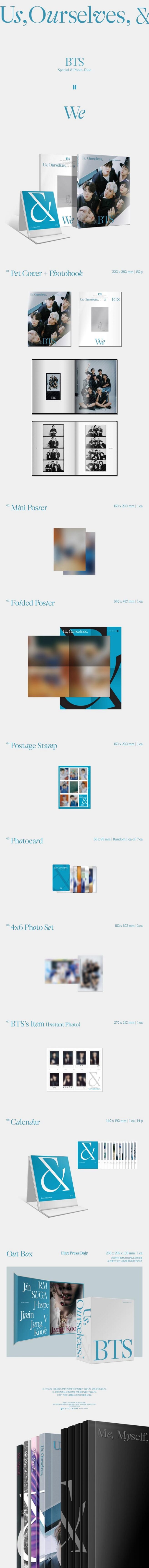 BTS – Special 8 Photo-Folio: Us, Ourselves, And BTS 'We' (Set
