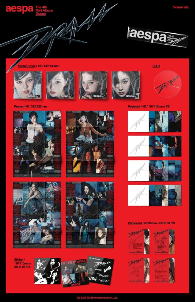 Aespa – Drama (Scene Version) (Random) – Kpop.ro Shop