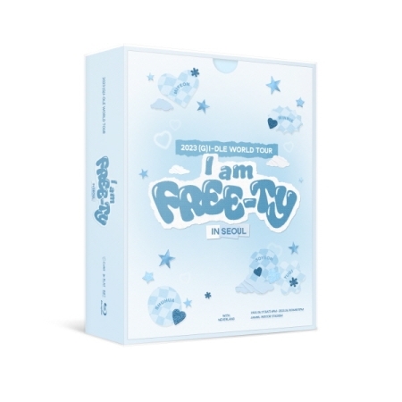 kpop-shop-online(G)I-DLE - 2023 World Tour (I Am FREE-TY) In Seoul (BLU-RAY)-8809375126276