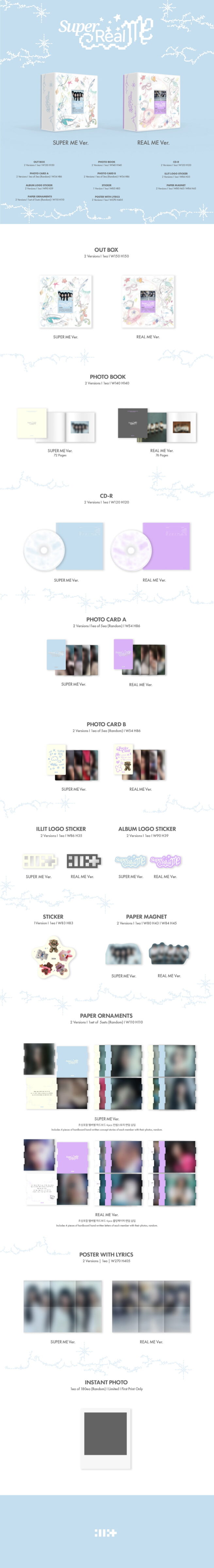 ILLIT – Super Real Me (1st Mini Album) – Kpop.ro Shop