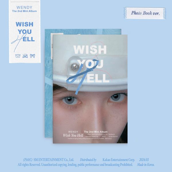 Wendy – Wish You Hell (Photobook Ver.) – Kpop.ro Shop