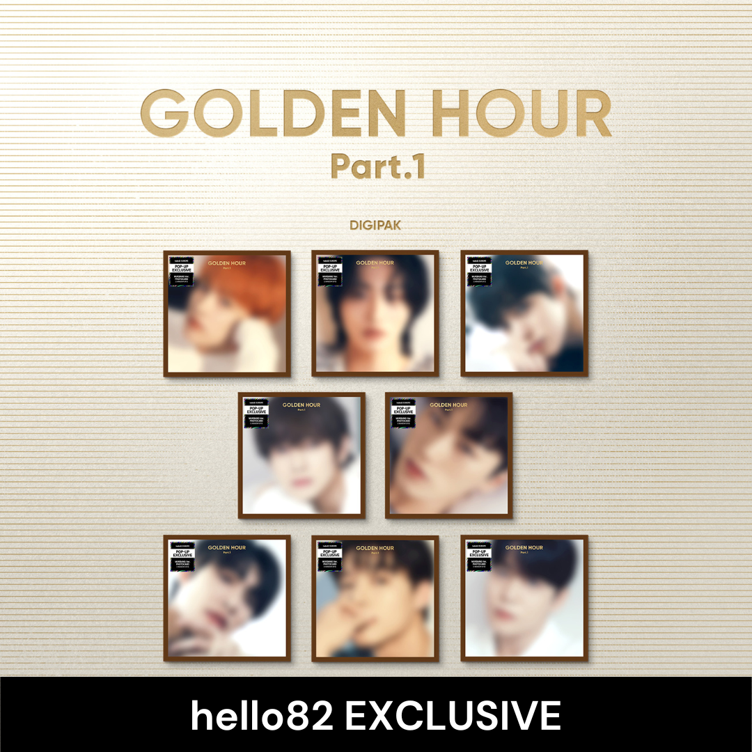 kpop_shop_online_ATEEZ- Golden Hour Part. 1 (Digipack Ver.) hello82 Pop-Up Exclusive (Random)-5940508031852