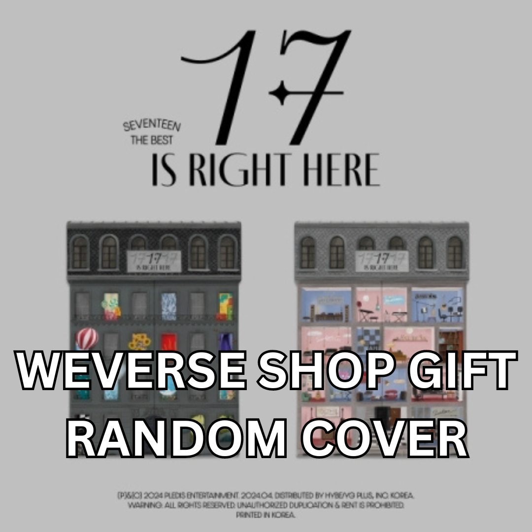kpop_shop_online_Seventeen - 17 Is Right Here (Seventeen Best Album) Weverse Shop Gift (Random Cover)-5940508031531