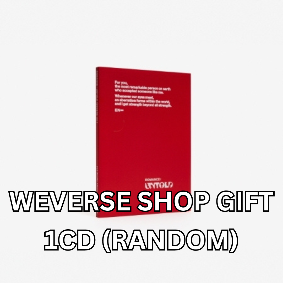 kpop_shop_online_Enhypen - Romance Untold (Engene Ver.) Random (1CD) Weverse Shop Gift-5940508033252
