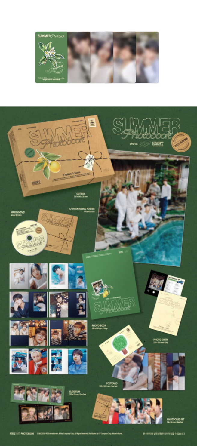 ATEEZ – 2024 Summer Photobook (DVD) hello82 Benefit – Kpop.ro Shop