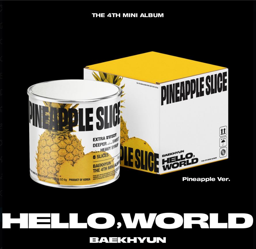 kpop_shop_online_Baekhyun – Hello, World (Pineapple Ver.) LIMITED-8809954228193