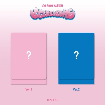 RESCENE - 1st Mini Album Scenedrome PLVE Version (Random) - Album K-Pop Senza CD Con QR Code, Inclusi Photocard E PCS - 4