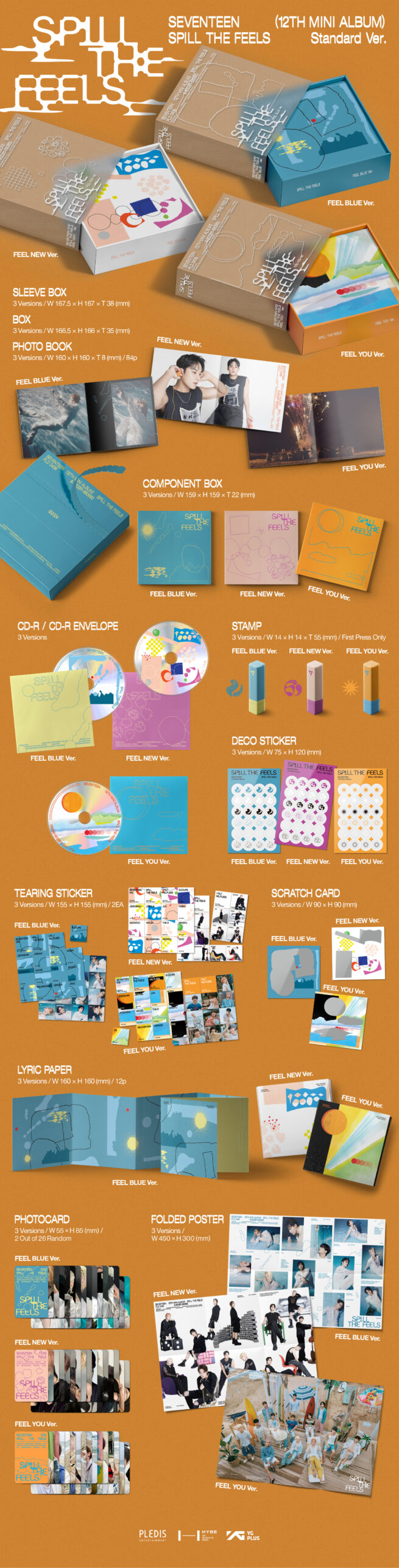K-POPアルバムセット SEVENTEEN他 Seventeen – 12th Mini Album (Seventeen) – Kpop.ro Shop