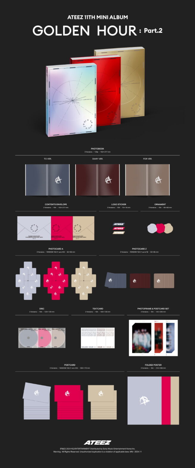 ATEEZ – Golden Hour: Part 2 – Kpop.ro Shop