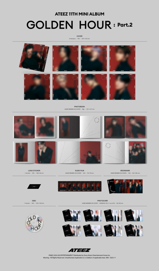 ATEEZ – Golden Hour: Part 2 (Digipack) Random – Kpop.ro Shop