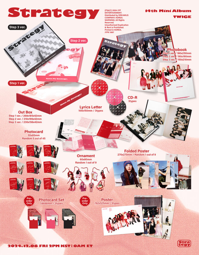 Twice – Strategy – Kpop.ro Shop