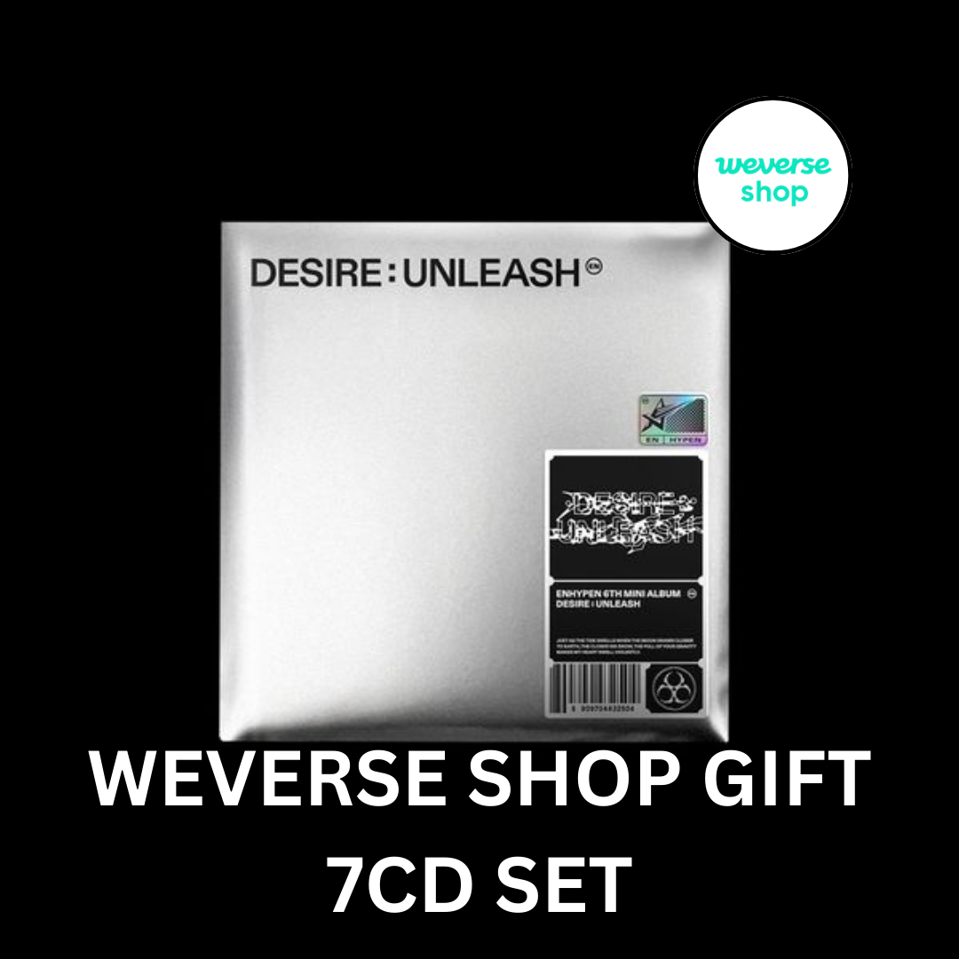 kpop_shop_online_Enhypen - Desire Unleash (Weverse Shop Gift) Engene Ver. (7CD SET)-5940508040717