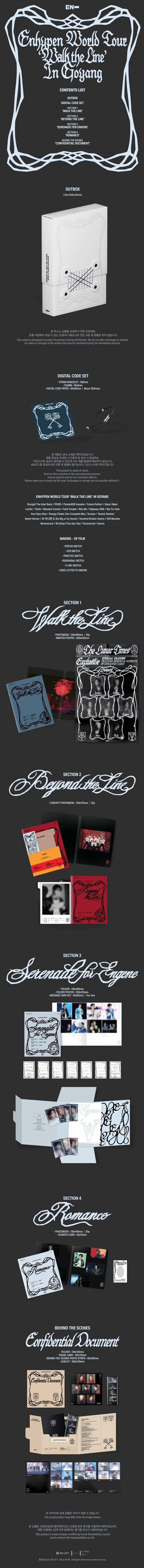 Enhypen – World Tour (Walk The Line) In Goyang – Kpop.ro Shop