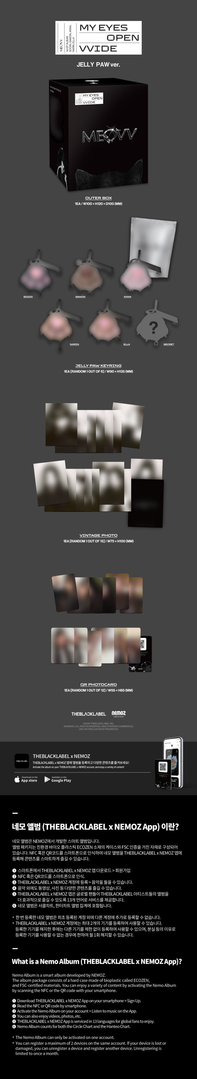 Meovv – My Eyes Open VVide (Jelly Paw Ver.) – Kpop.ro Shop