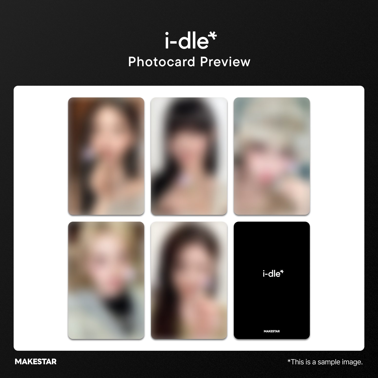 Makestar I-dle - Random