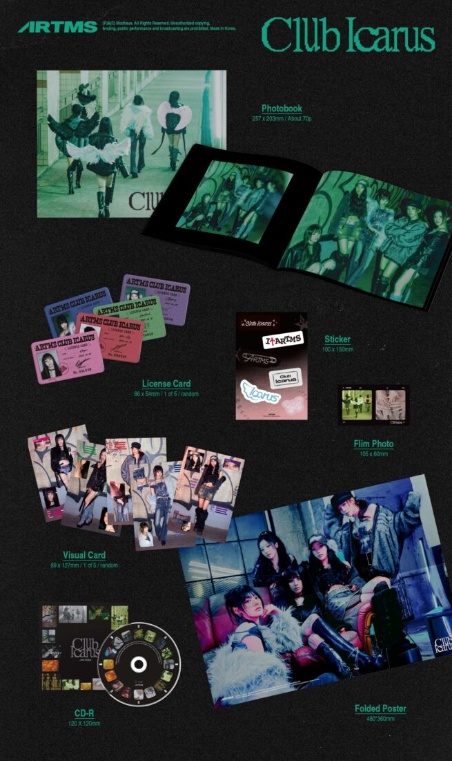 ARTMS – Club Icarus (A Ver.) – Kpop.ro Shop