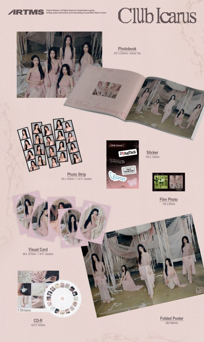 ARTMS – Club Icarus (B Ver.) – Kpop.ro Shop