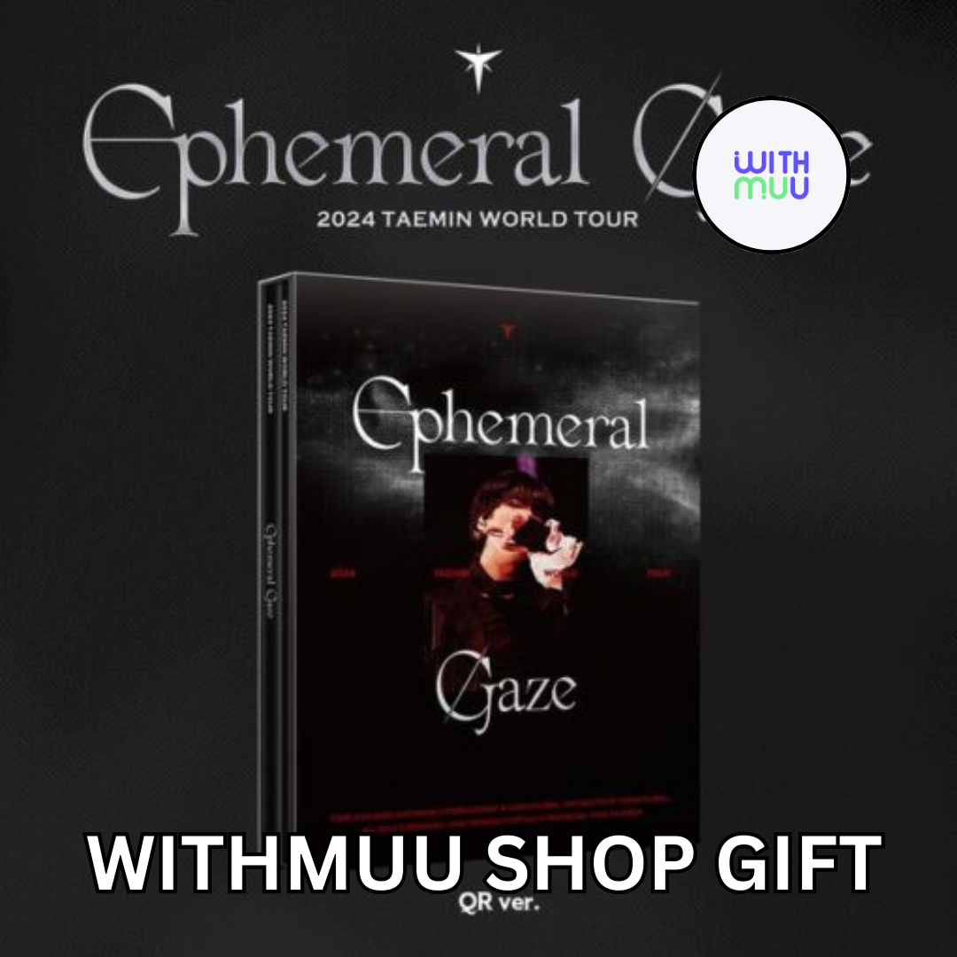TAEMIN セット Taemin – World Tour (Ephemeral Gaze) In Incheon QR (Withmuu Shop