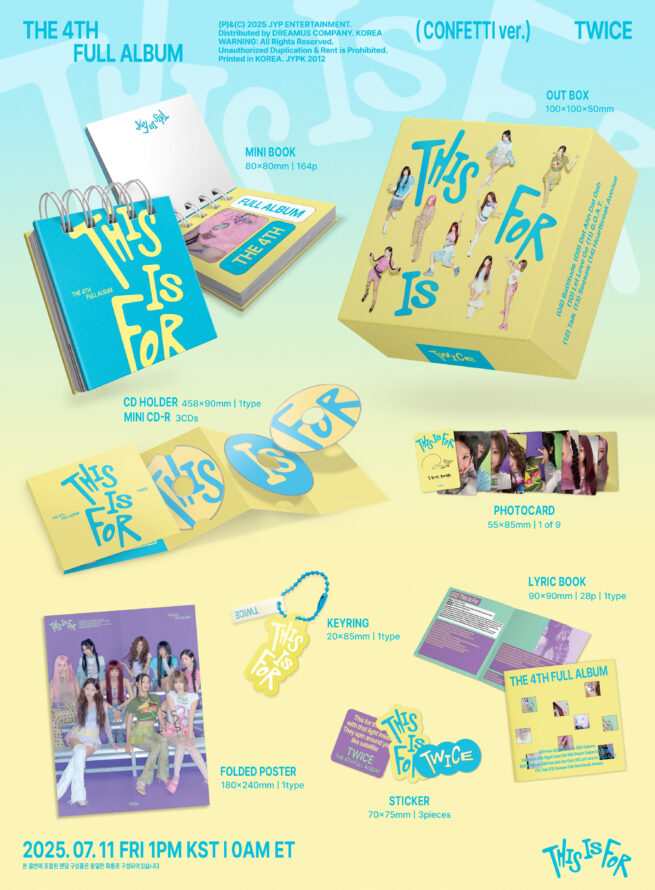 Twice – This Is For (Confetti Ver.) – Kpop.ro Shop