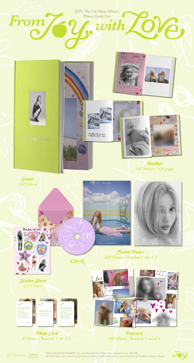 Joy (Red Velvet) – From Joy, With Love (Photo Book Ver.) – Kpop.ro