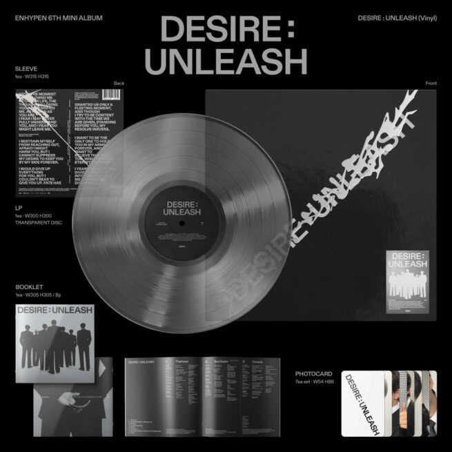 Enhypen – Desire: Unleash (Vinyl) Limited – Kpop.ro Shop