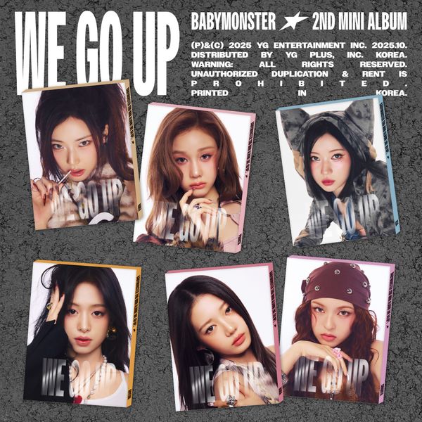 kpop_shop_online_BabyMonster – We Go Up (Pattern Ver.) Random-8800320199406