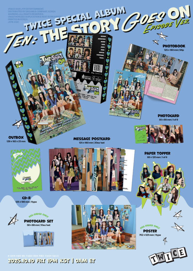 Twice – Ten: The Story Goes On (Episode Ver.) – Kpop.ro Shop