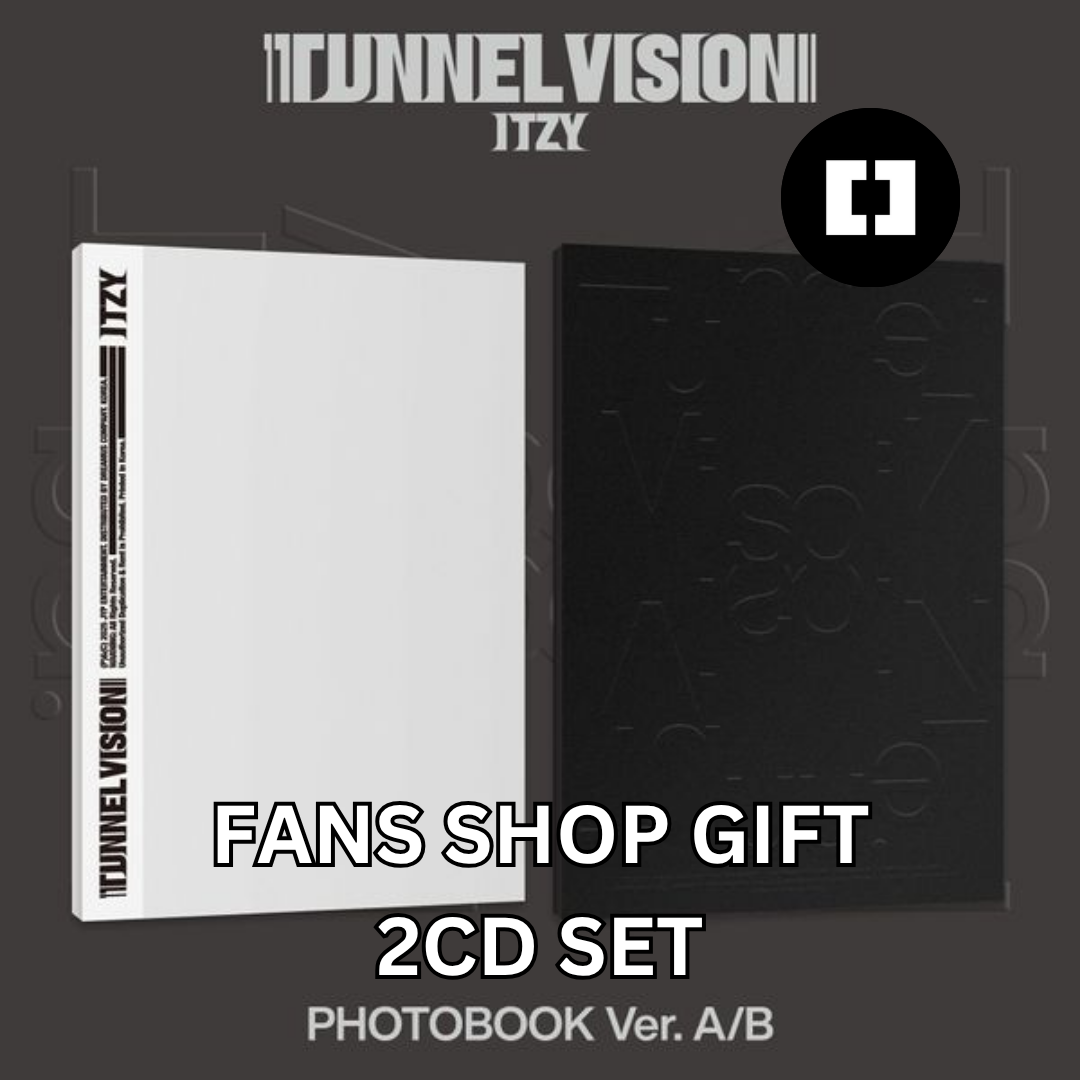 kpop_shop_online_Itzy - Tunnel Vision (Fans Shop Gift) 2CD SET-5940508046825
