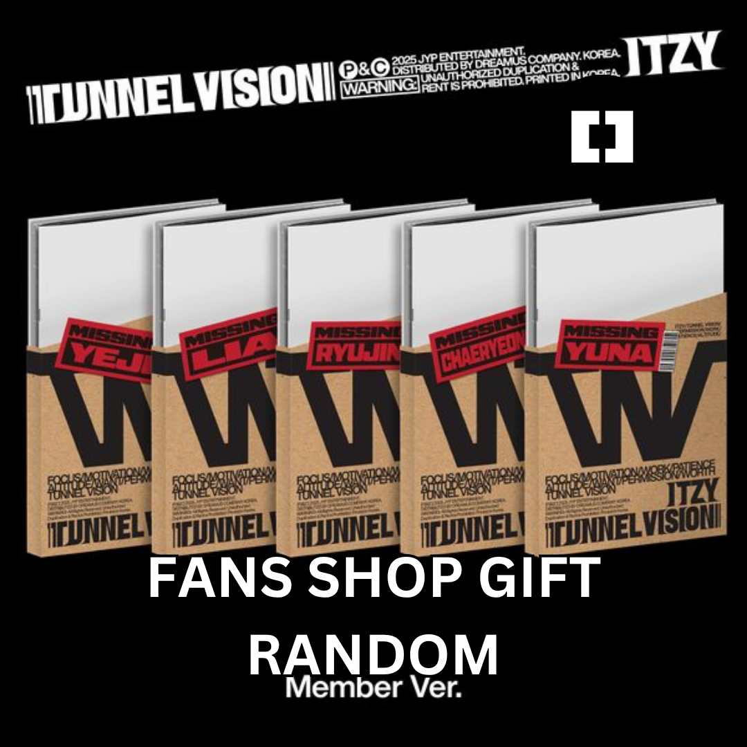 kpop_shop_online_Itzy - Tunnel Vision (Fans Shop Gift) Member Ver. (Random)-5940508046832