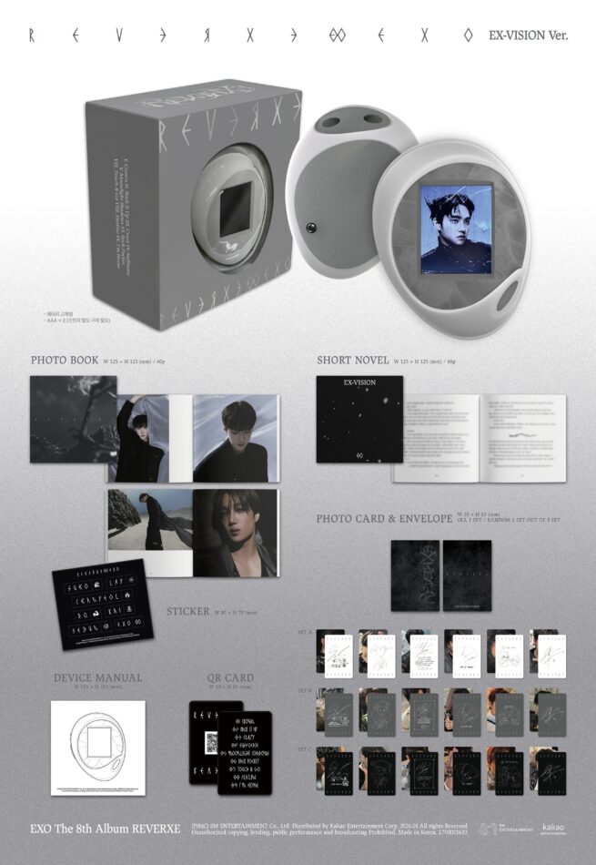 EXO – Reverxe (EX-Vision Ver.) – Kpop.ro Shop