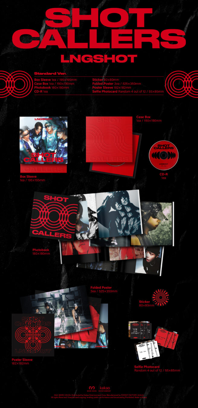 LNGSHOT – Shot Callers (Standard Ver.) – Kpop.ro Shop