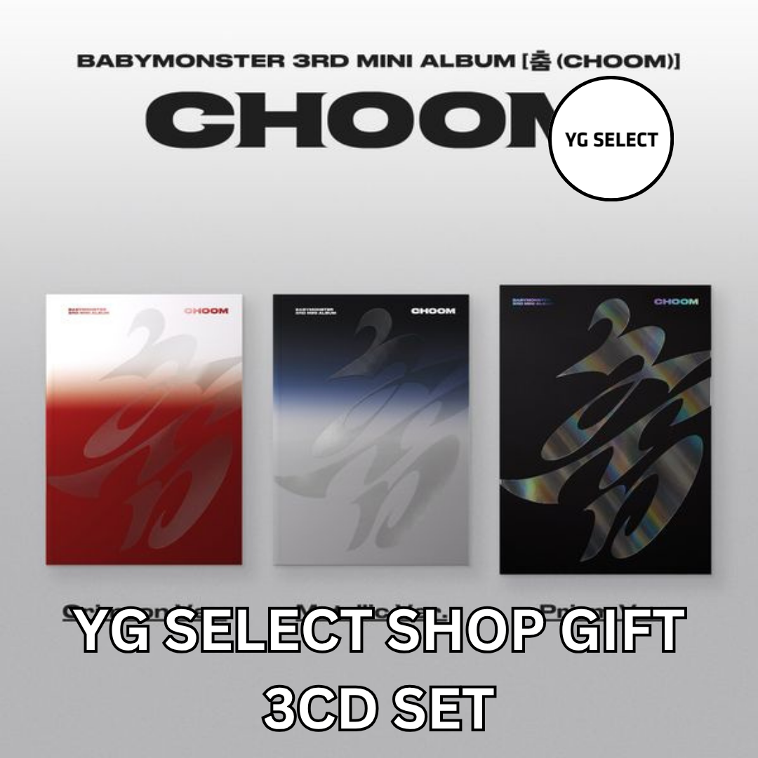 kpop_shop_online_Babymonster - Choom (Photobook Ver.) YG Select Shop Gift (3CD SET)-5940508050310