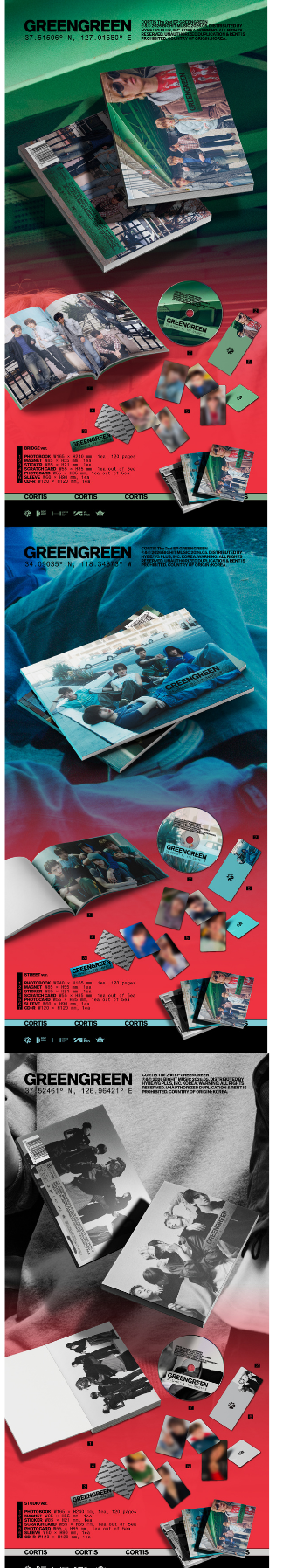 Cortis – GreenGreen – Kpop.ro Shop