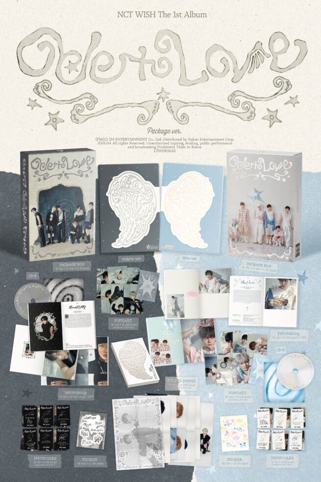 NCT Wish – Ode to Love (Package Ver.) Random – Kpop.ro Shop
