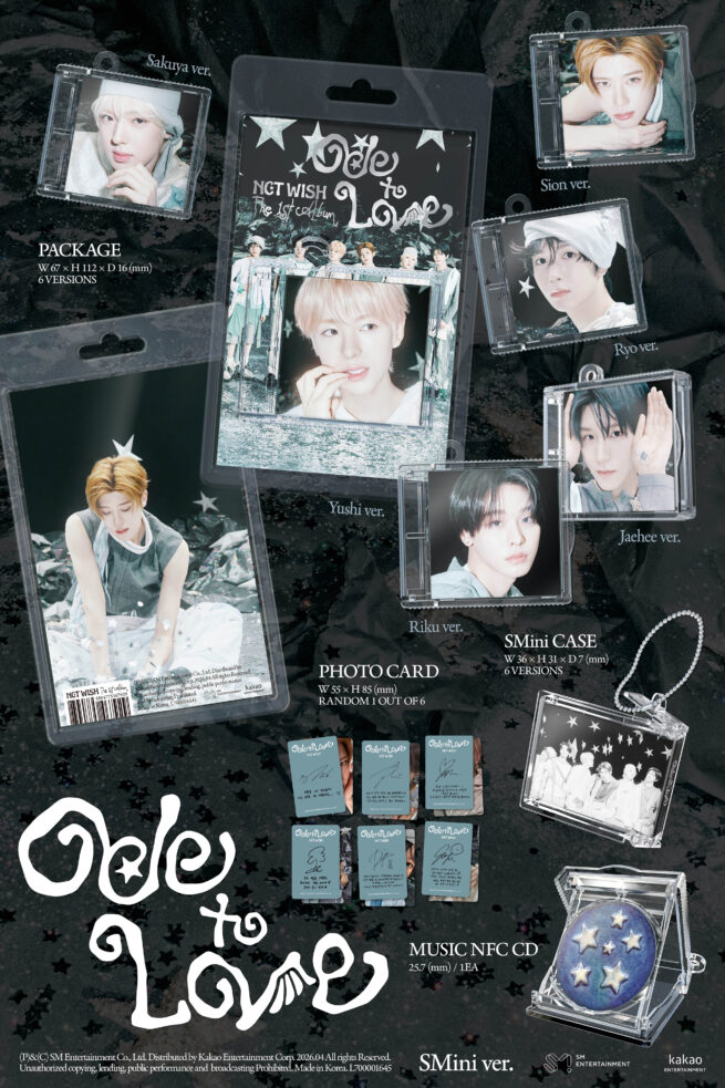 NCT Wish – Ode to Love (SMini Ver.) Random – Kpop.ro Shop