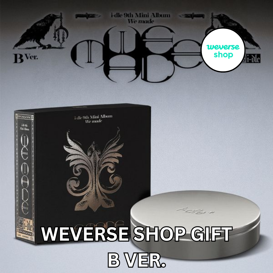 kpop_shop_online_I-DLE - We Made (B ver.) Weverse Shop Gift (Random)-5940508053991